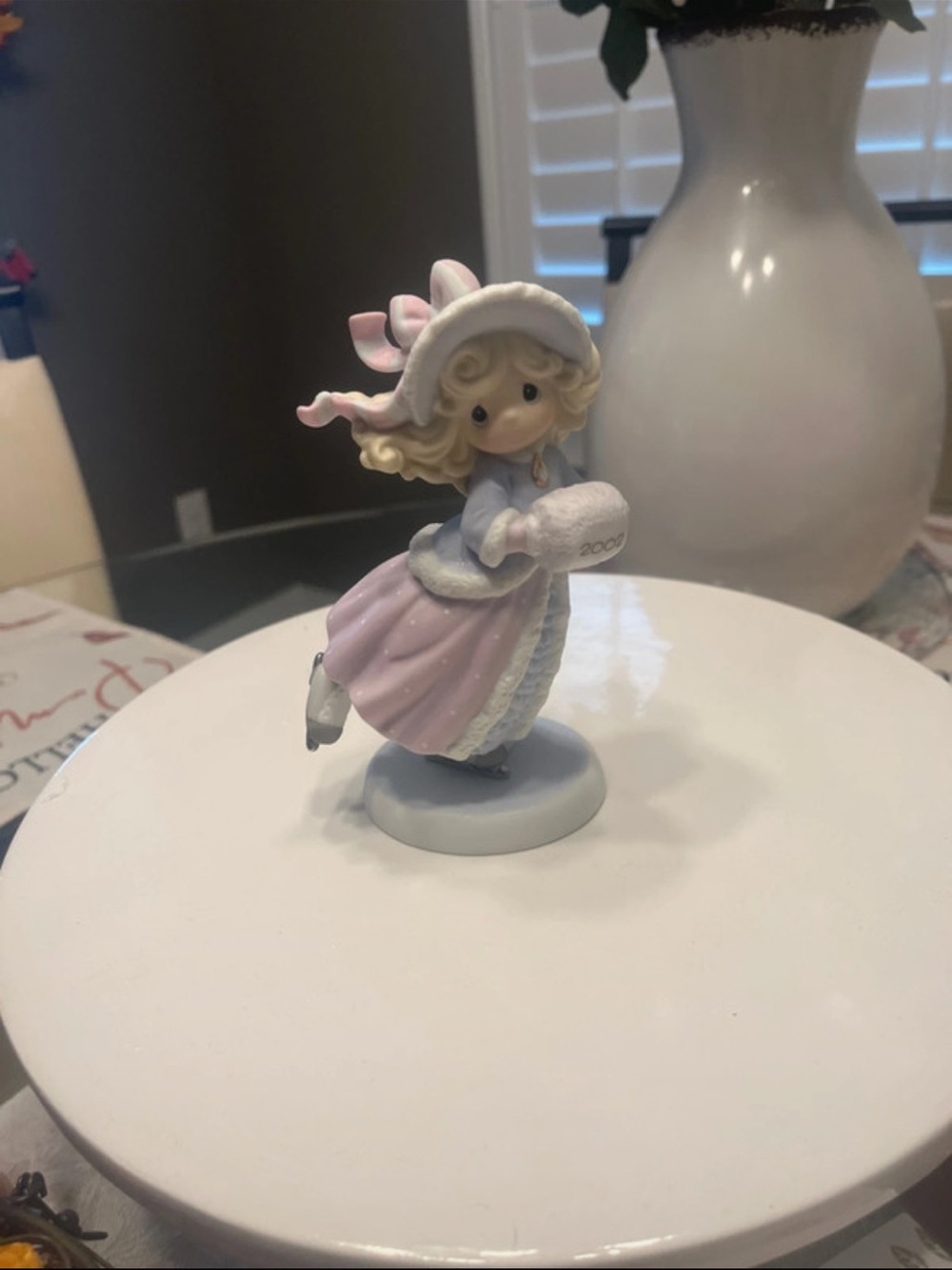 Precious Moments 2002 Ice Skater figurine
